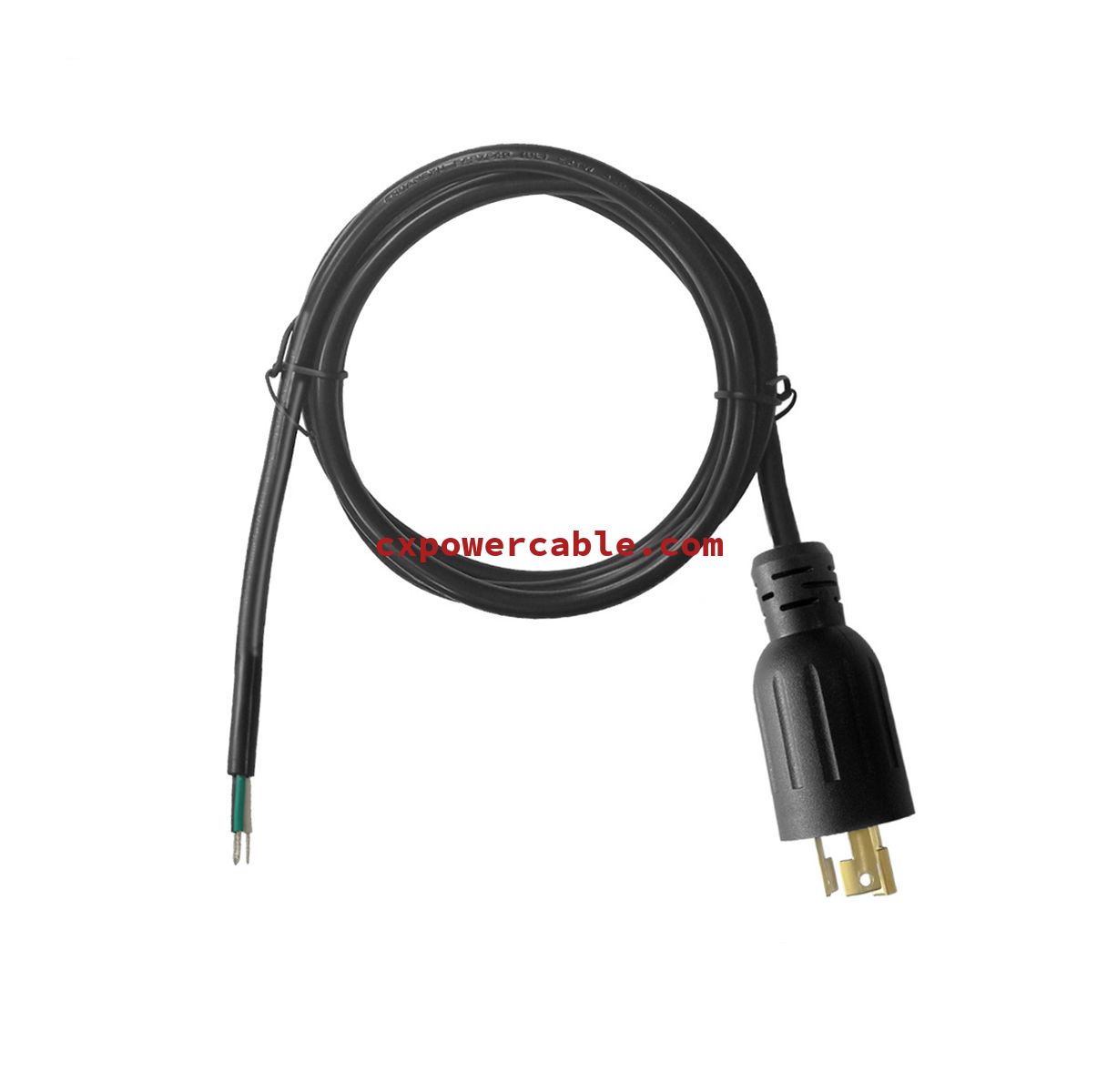 L7-15P American standard 3-prong AC power cord high power 277V American lock industrial plug cable